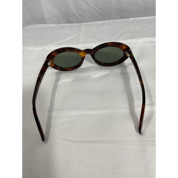 Saint Laurent 'Tortoiseshell' Brown Sl M136 Sunglasses Size OS - Picture 4 of 4